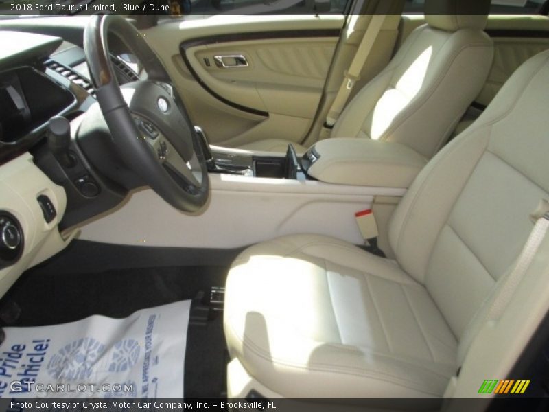 Blue / Dune 2018 Ford Taurus Limited