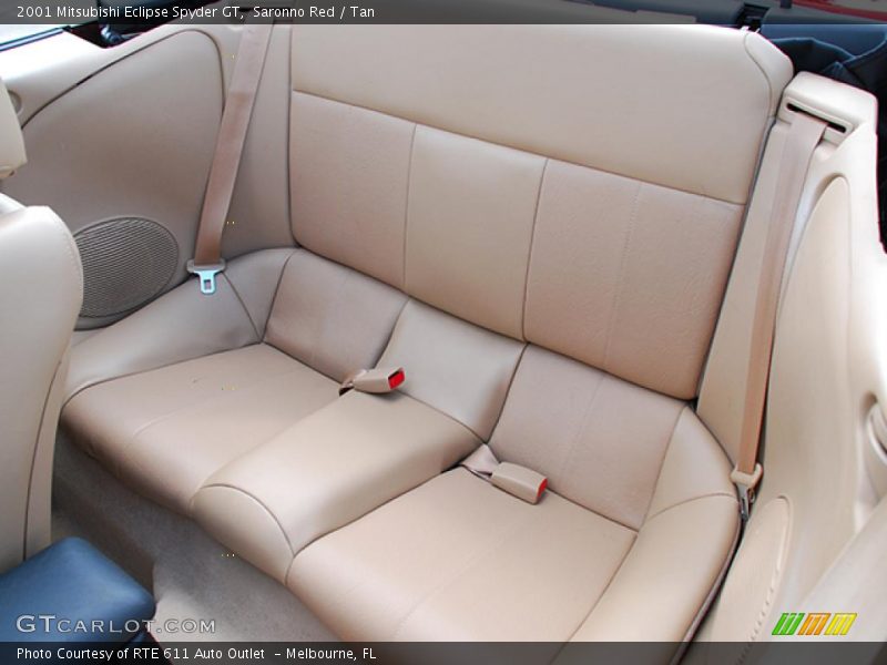 Saronno Red / Tan 2001 Mitsubishi Eclipse Spyder GT