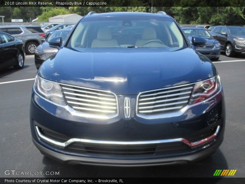 Rhapsody Blue / Cappuccino 2018 Lincoln MKX Reserve