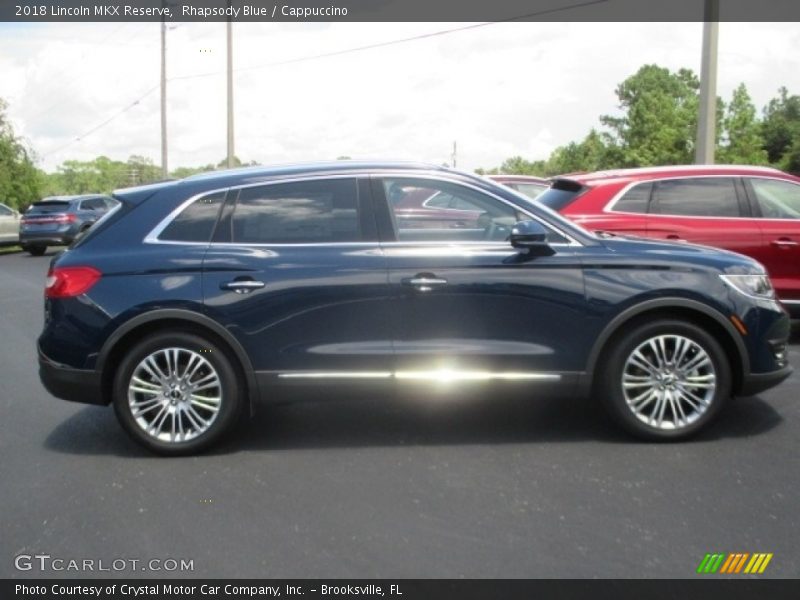 Rhapsody Blue / Cappuccino 2018 Lincoln MKX Reserve