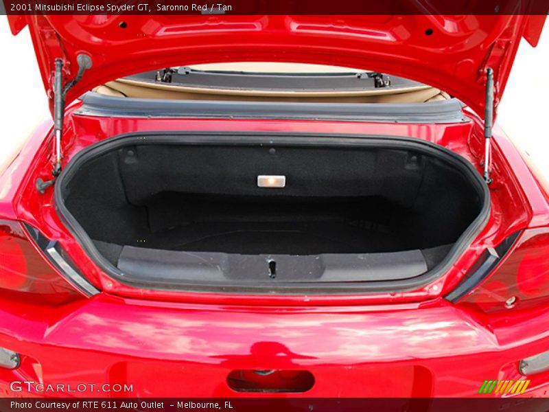 Saronno Red / Tan 2001 Mitsubishi Eclipse Spyder GT