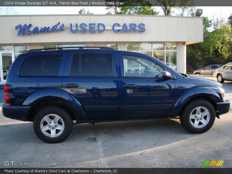 Patriot Blue Pearl / Medium Slate Gray 2004 Dodge Durango SLT 4x4