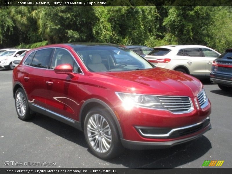 Ruby Red Metallic / Cappuccino 2018 Lincoln MKX Reserve