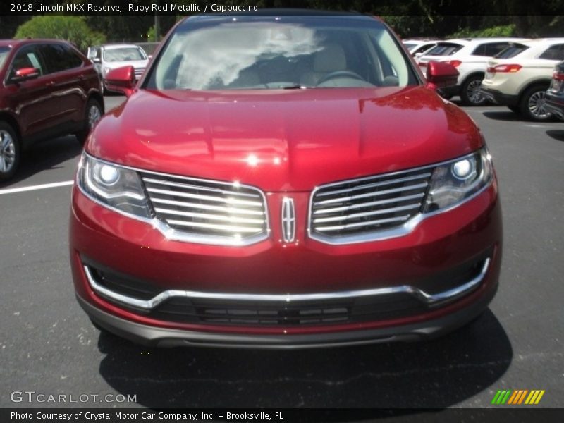 Ruby Red Metallic / Cappuccino 2018 Lincoln MKX Reserve
