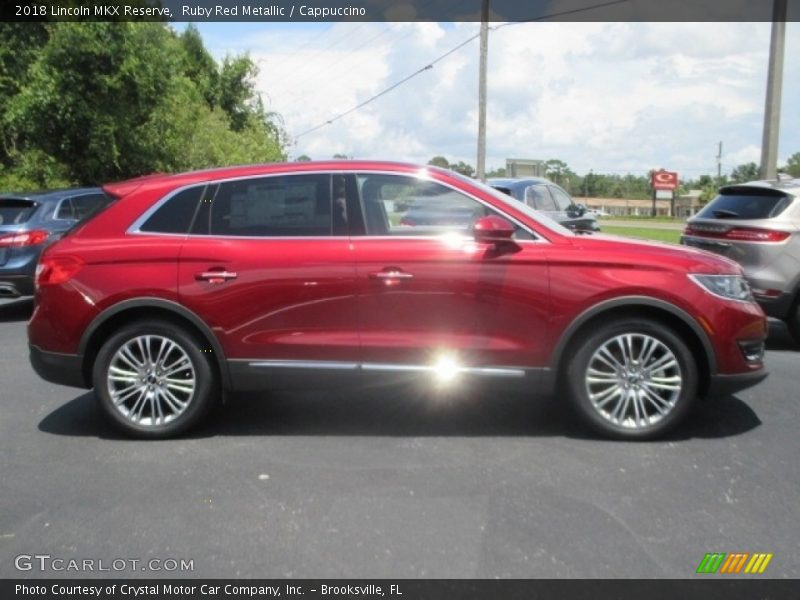 Ruby Red Metallic / Cappuccino 2018 Lincoln MKX Reserve