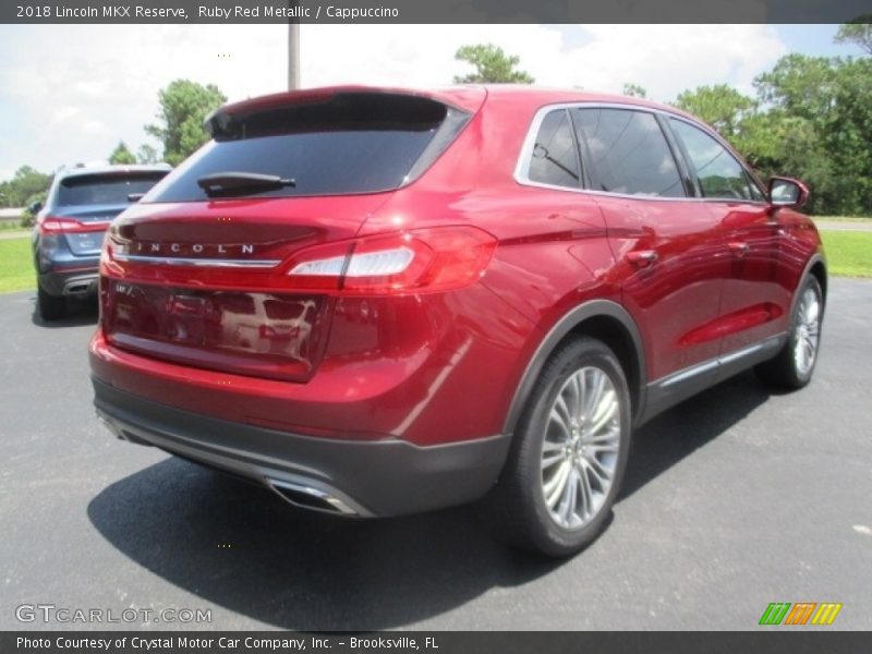 Ruby Red Metallic / Cappuccino 2018 Lincoln MKX Reserve