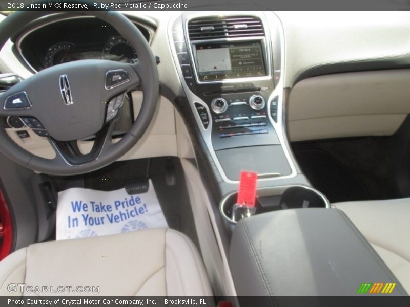 Ruby Red Metallic / Cappuccino 2018 Lincoln MKX Reserve