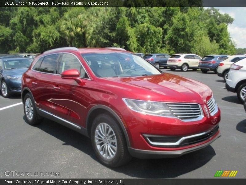 Ruby Red Metallic / Cappuccino 2018 Lincoln MKX Select