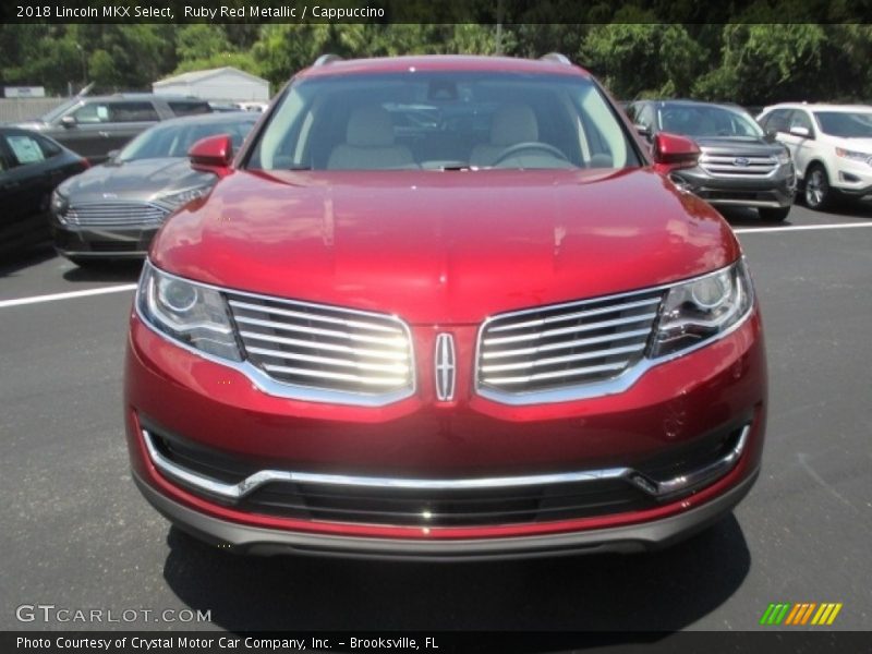 Ruby Red Metallic / Cappuccino 2018 Lincoln MKX Select
