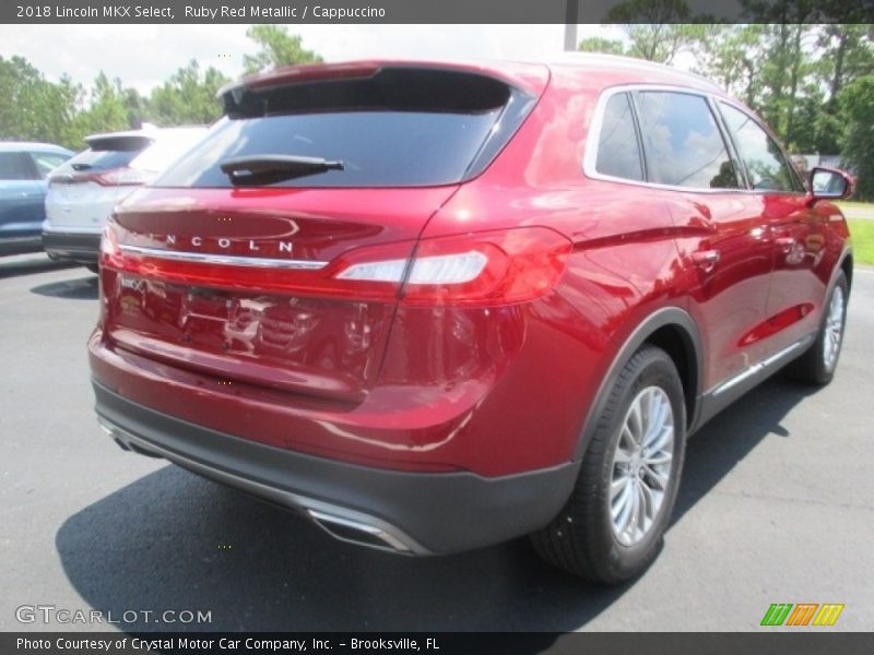 Ruby Red Metallic / Cappuccino 2018 Lincoln MKX Select