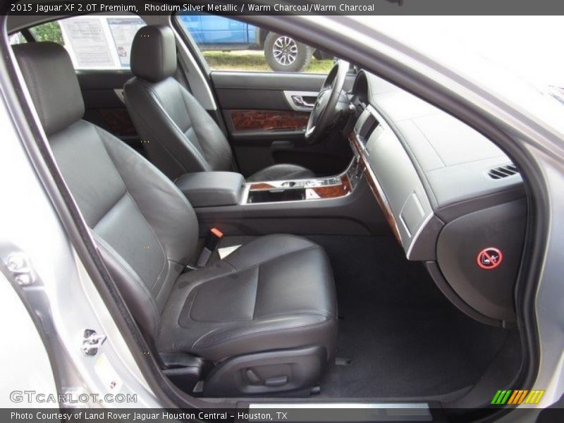 Rhodium Silver Metallic / Warm Charcoal/Warm Charcoal 2015 Jaguar XF 2.0T Premium