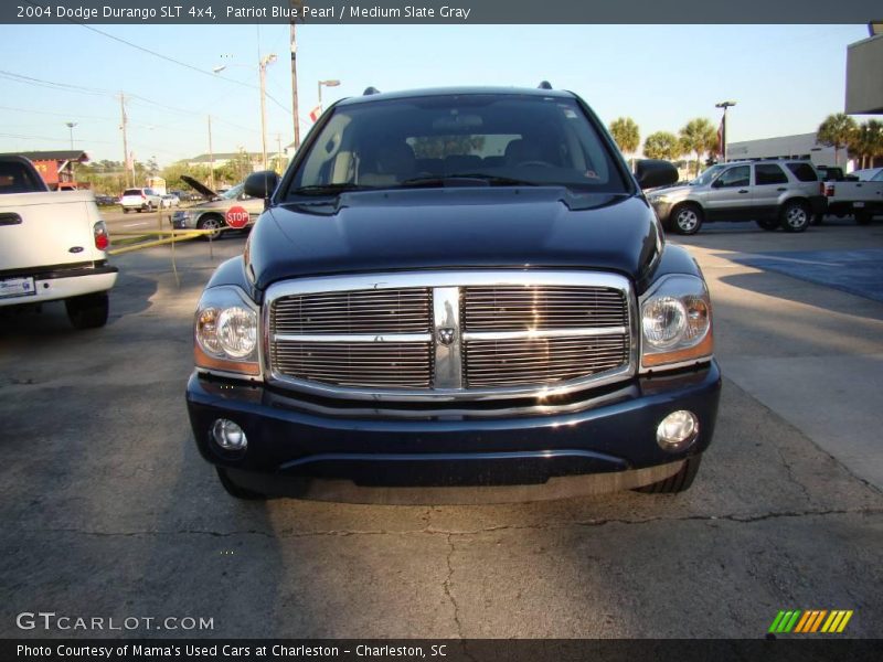 Patriot Blue Pearl / Medium Slate Gray 2004 Dodge Durango SLT 4x4