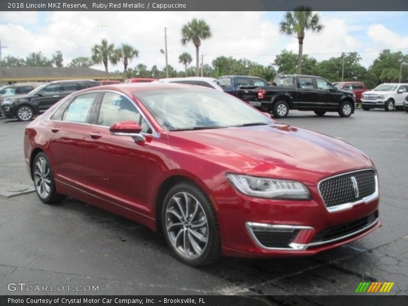 Ruby Red Metallic / Cappuccino 2018 Lincoln MKZ Reserve