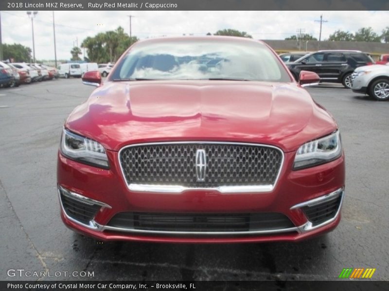 Ruby Red Metallic / Cappuccino 2018 Lincoln MKZ Reserve