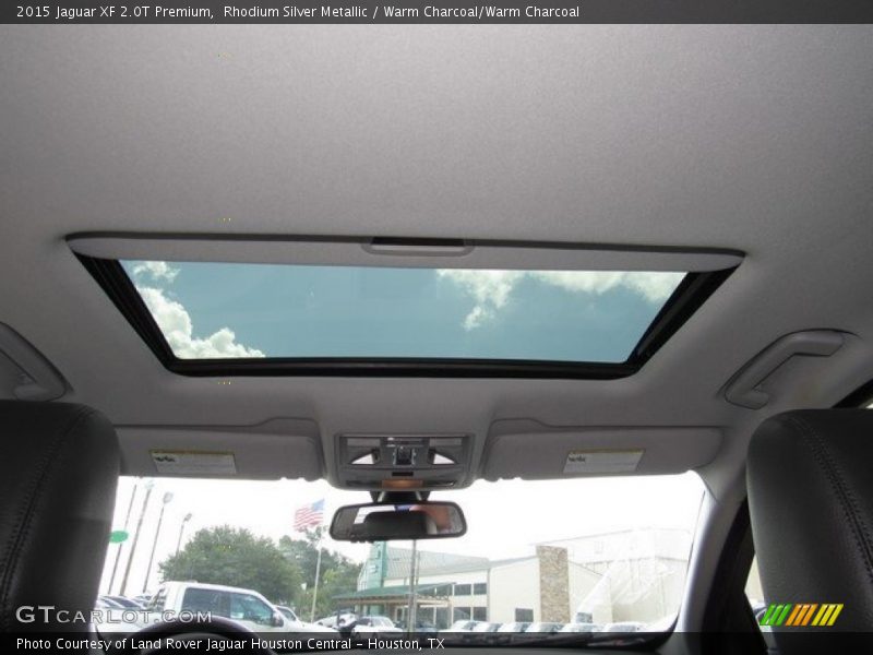 Rhodium Silver Metallic / Warm Charcoal/Warm Charcoal 2015 Jaguar XF 2.0T Premium