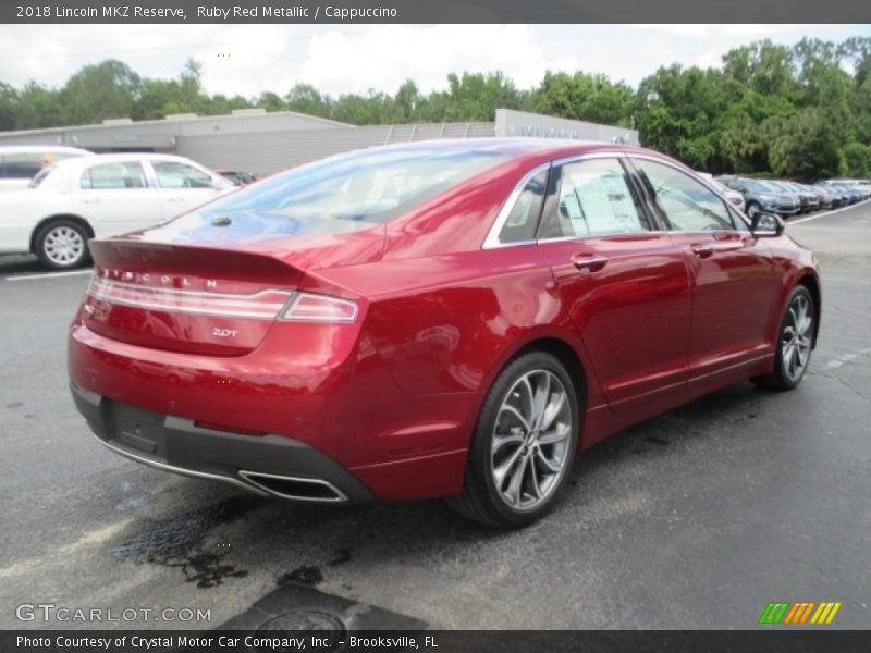 Ruby Red Metallic / Cappuccino 2018 Lincoln MKZ Reserve