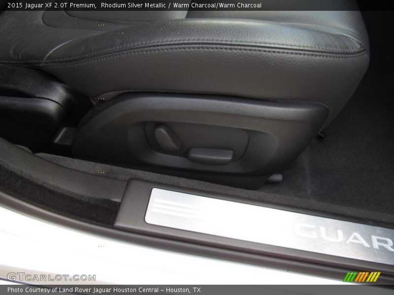 Rhodium Silver Metallic / Warm Charcoal/Warm Charcoal 2015 Jaguar XF 2.0T Premium
