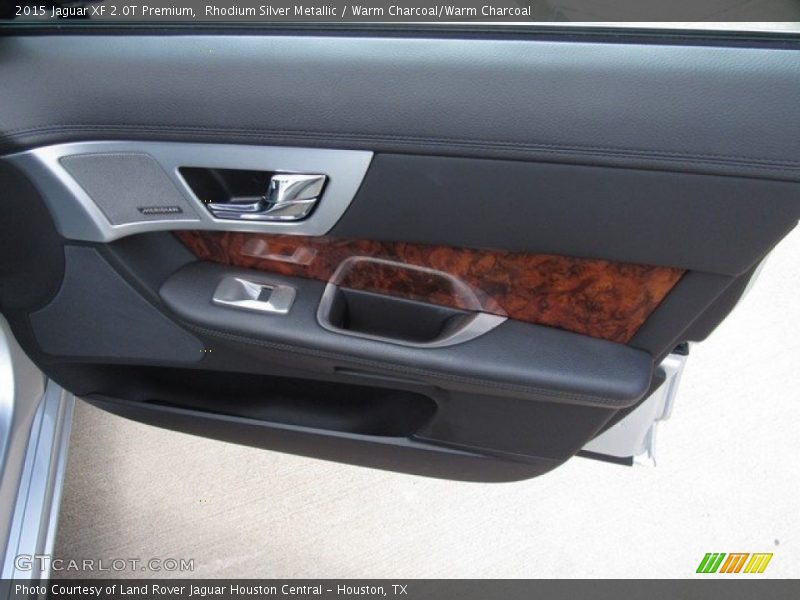 Rhodium Silver Metallic / Warm Charcoal/Warm Charcoal 2015 Jaguar XF 2.0T Premium