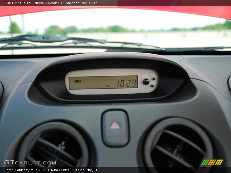 Saronno Red / Tan 2001 Mitsubishi Eclipse Spyder GT