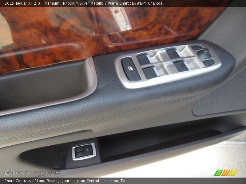 Rhodium Silver Metallic / Warm Charcoal/Warm Charcoal 2015 Jaguar XF 2.0T Premium
