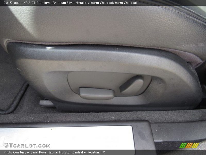 Rhodium Silver Metallic / Warm Charcoal/Warm Charcoal 2015 Jaguar XF 2.0T Premium