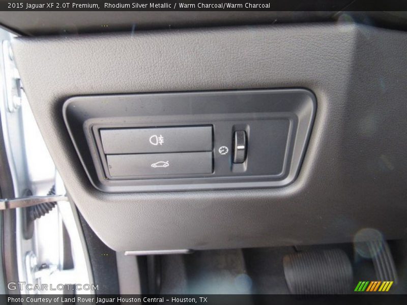 Rhodium Silver Metallic / Warm Charcoal/Warm Charcoal 2015 Jaguar XF 2.0T Premium