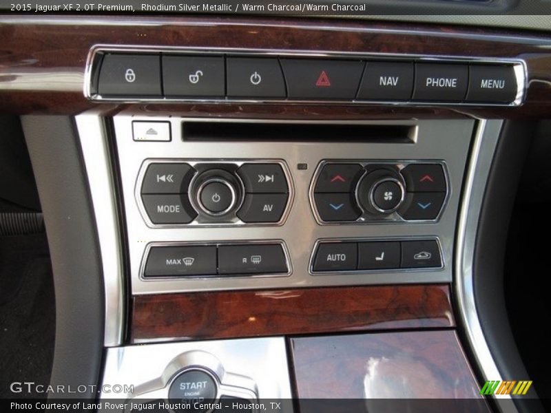 Rhodium Silver Metallic / Warm Charcoal/Warm Charcoal 2015 Jaguar XF 2.0T Premium