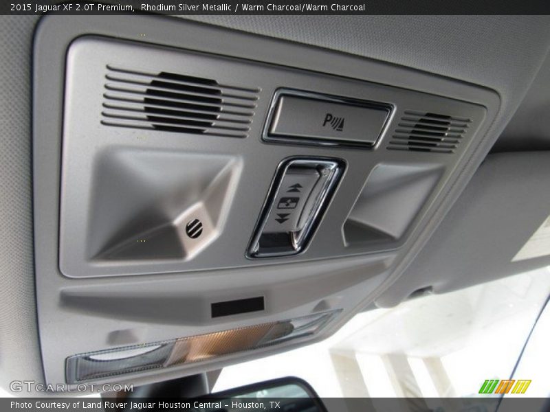 Rhodium Silver Metallic / Warm Charcoal/Warm Charcoal 2015 Jaguar XF 2.0T Premium