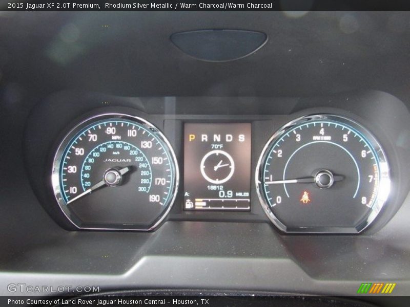 Rhodium Silver Metallic / Warm Charcoal/Warm Charcoal 2015 Jaguar XF 2.0T Premium
