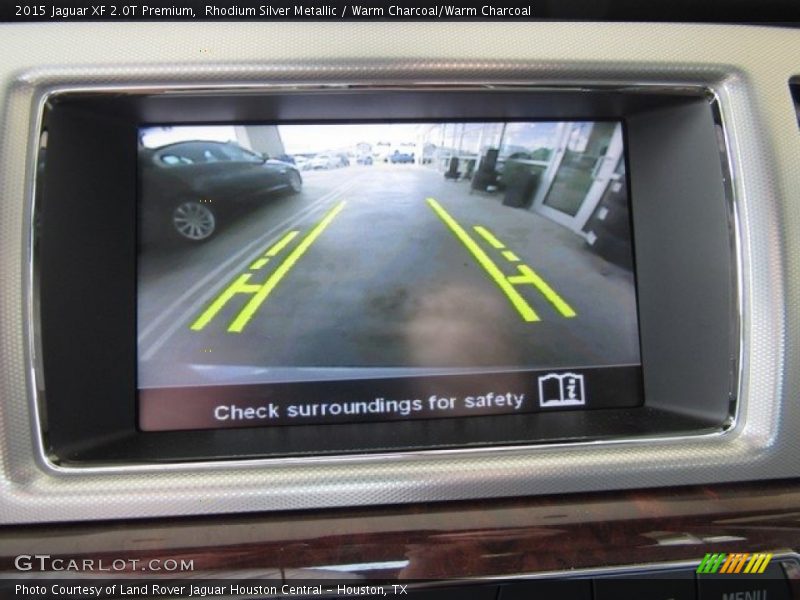 Rhodium Silver Metallic / Warm Charcoal/Warm Charcoal 2015 Jaguar XF 2.0T Premium