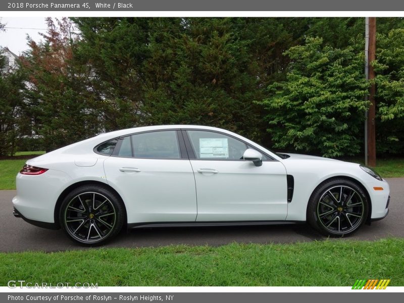 White / Black 2018 Porsche Panamera 4S