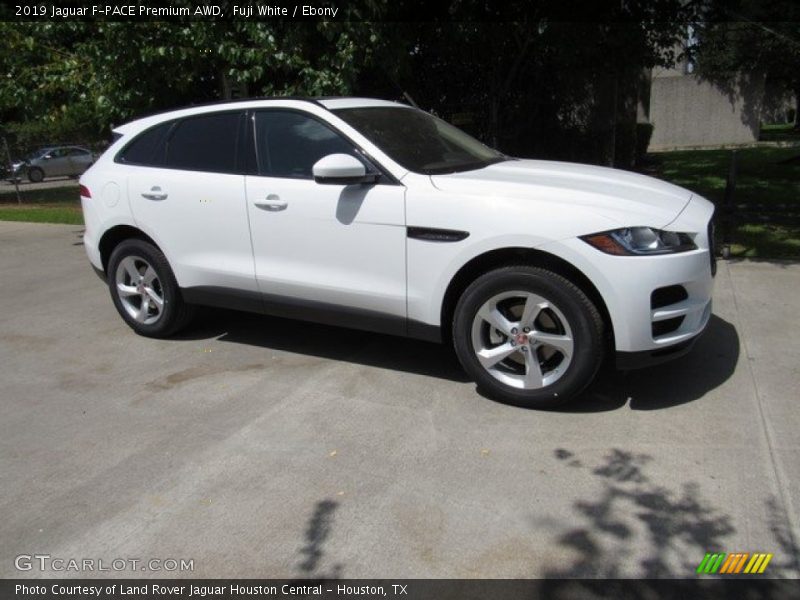 Fuji White / Ebony 2019 Jaguar F-PACE Premium AWD