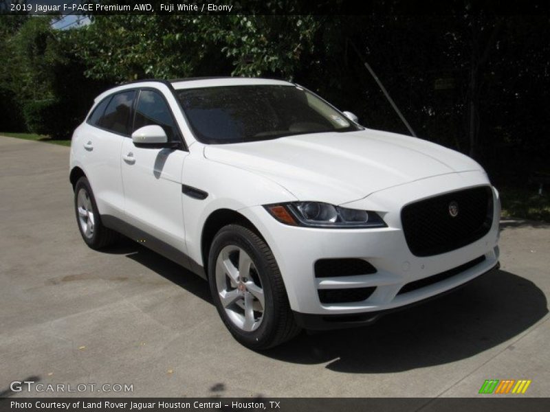 Fuji White / Ebony 2019 Jaguar F-PACE Premium AWD