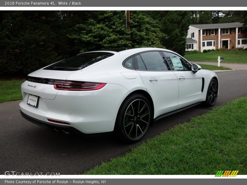 White / Black 2018 Porsche Panamera 4S
