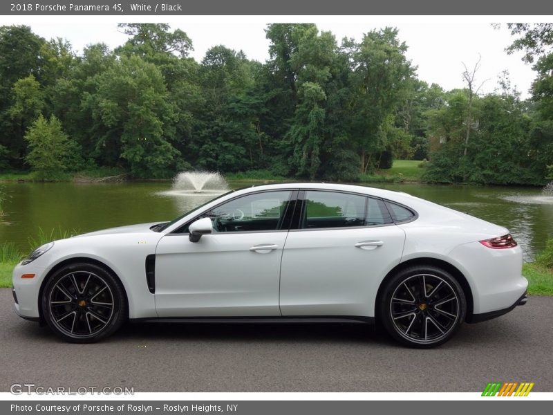 White / Black 2018 Porsche Panamera 4S
