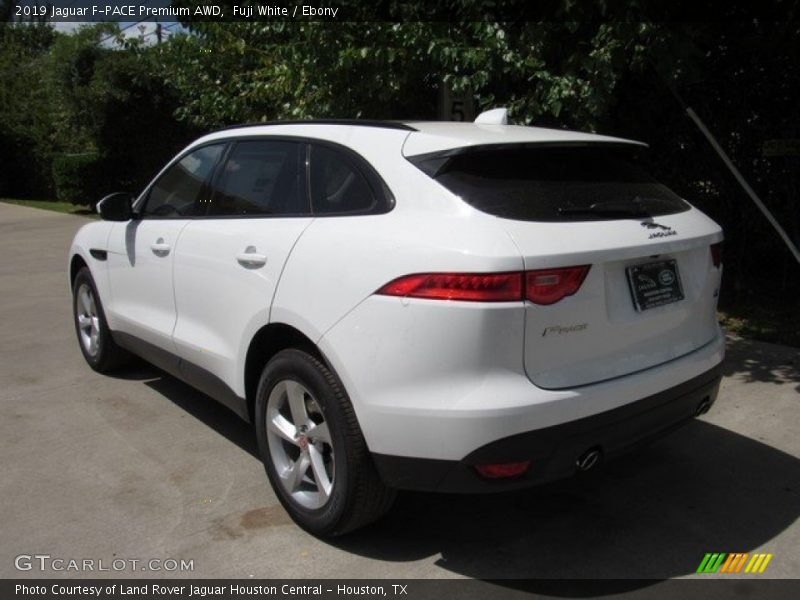 Fuji White / Ebony 2019 Jaguar F-PACE Premium AWD