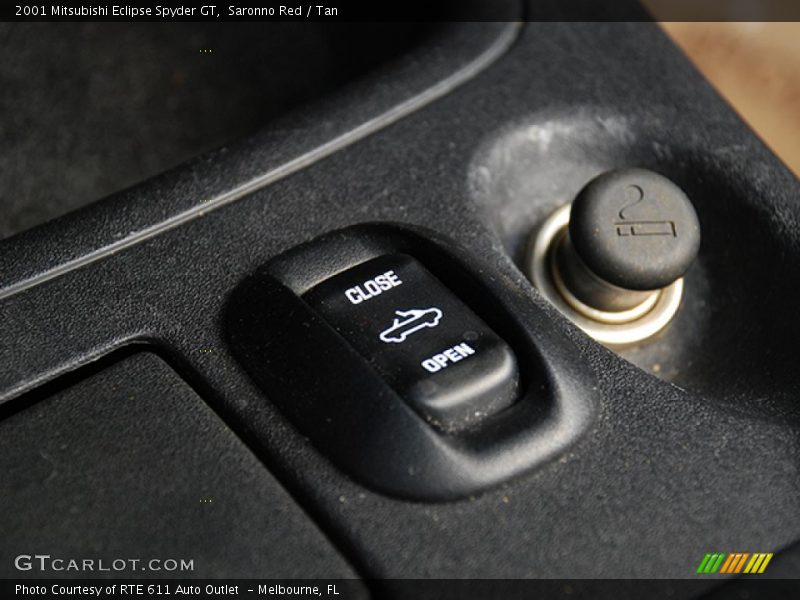 Saronno Red / Tan 2001 Mitsubishi Eclipse Spyder GT