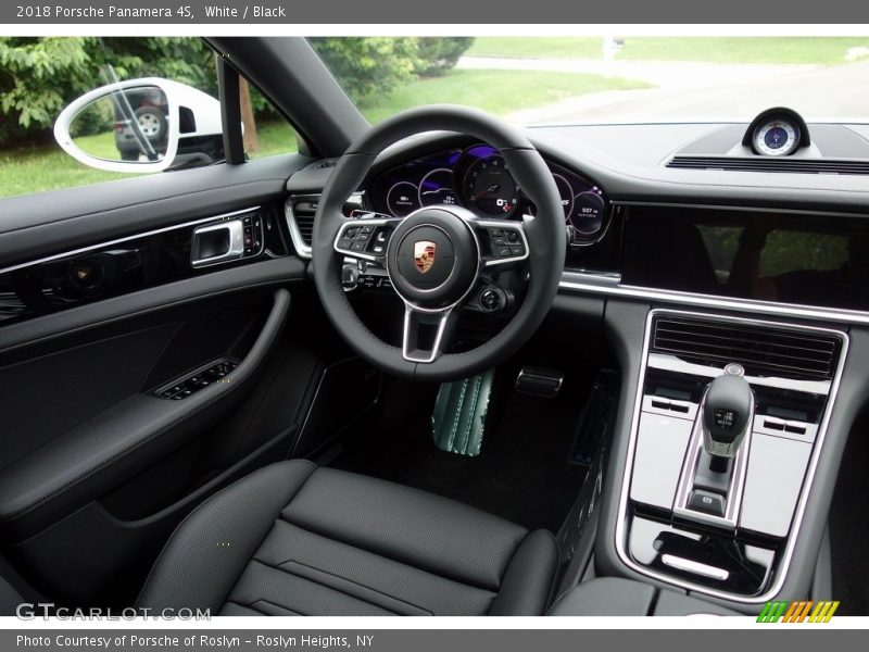 White / Black 2018 Porsche Panamera 4S