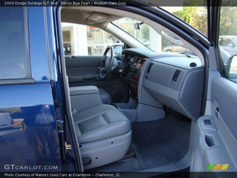 Patriot Blue Pearl / Medium Slate Gray 2004 Dodge Durango SLT 4x4