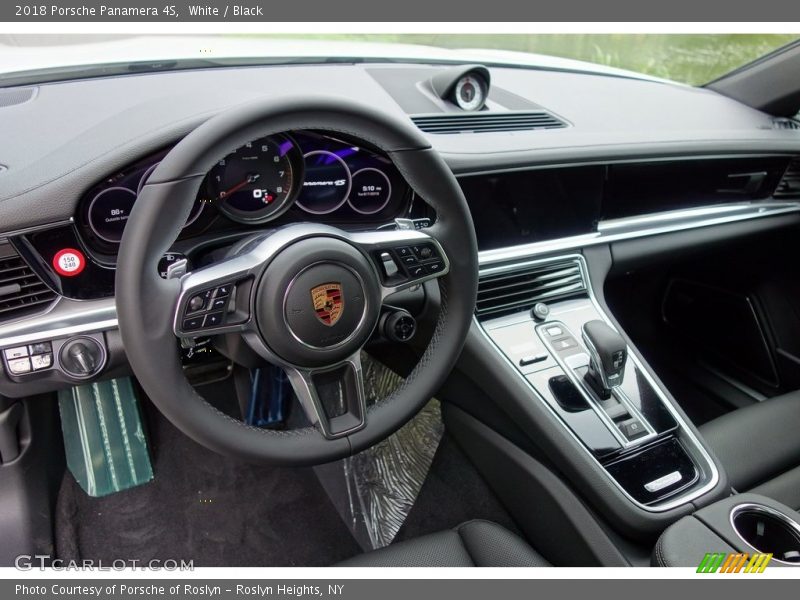 White / Black 2018 Porsche Panamera 4S
