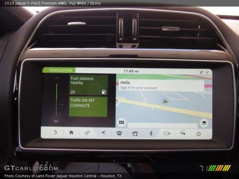 Fuji White / Ebony 2019 Jaguar F-PACE Premium AWD