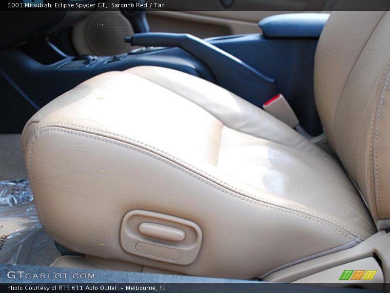 Saronno Red / Tan 2001 Mitsubishi Eclipse Spyder GT