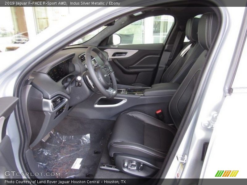 Indus Silver Metallic / Ebony 2019 Jaguar F-PACE R-Sport AWD