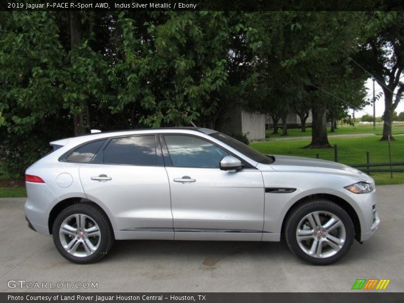 Indus Silver Metallic / Ebony 2019 Jaguar F-PACE R-Sport AWD