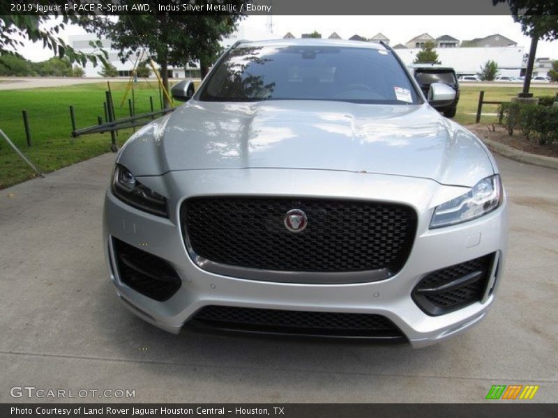 Indus Silver Metallic / Ebony 2019 Jaguar F-PACE R-Sport AWD