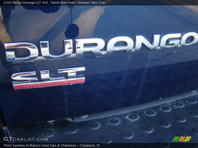 Patriot Blue Pearl / Medium Slate Gray 2004 Dodge Durango SLT 4x4