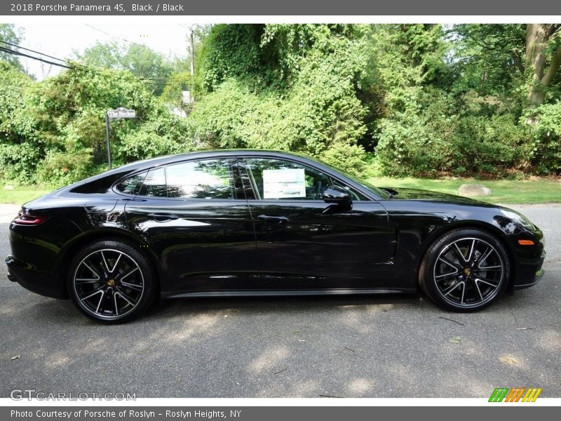 Black / Black 2018 Porsche Panamera 4S