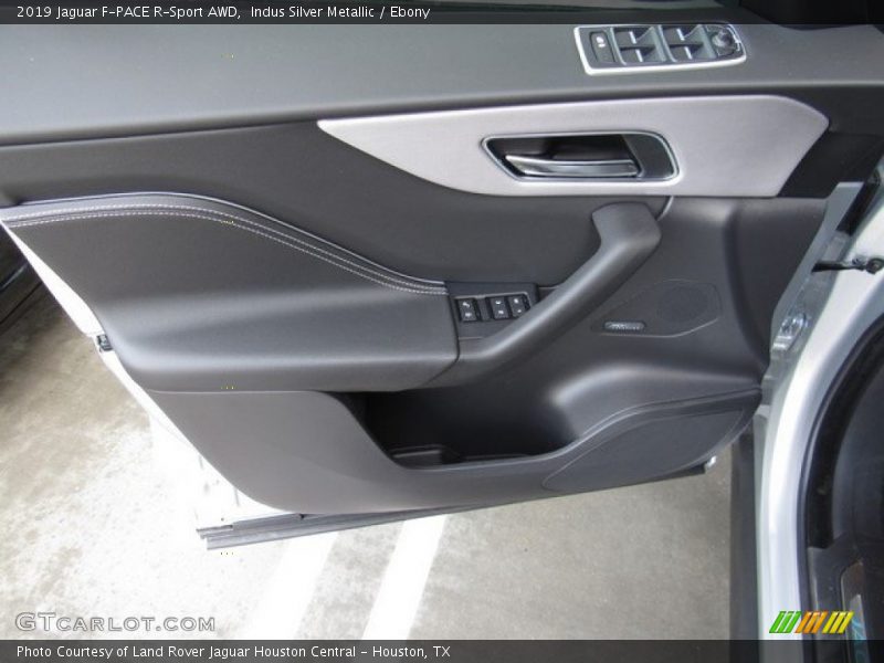 Indus Silver Metallic / Ebony 2019 Jaguar F-PACE R-Sport AWD