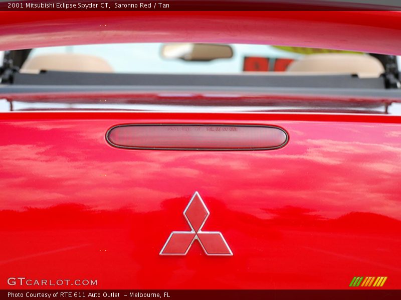 Saronno Red / Tan 2001 Mitsubishi Eclipse Spyder GT