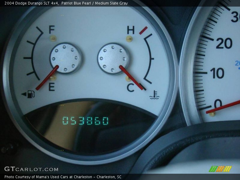 Patriot Blue Pearl / Medium Slate Gray 2004 Dodge Durango SLT 4x4